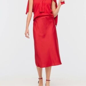 J. Crew Factory Slip Skirt